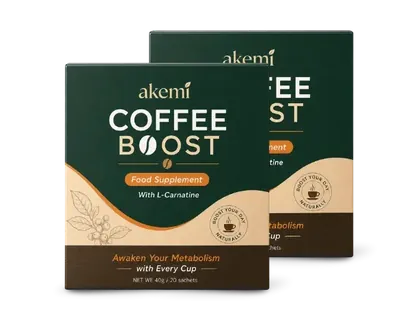 2 boxes of Akemi Coffee Boost