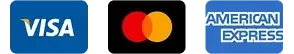 Visa, Mastercard, American Express