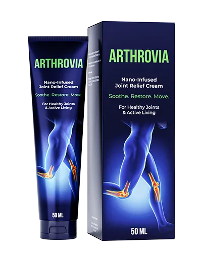 Krem Arthrovia 50 ml na stawy w tubie i opakowaniu, produkt do pielęgnacji i wsparcia komfortu ruchu